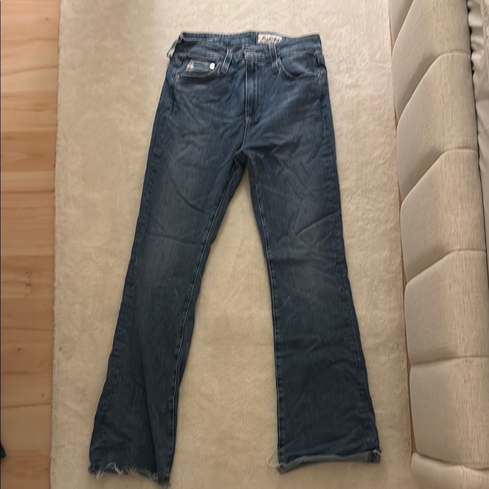 AG Adriano Goldschmied Light Blue Denim Jeans